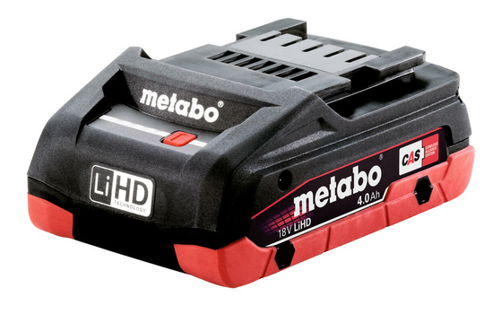 Аккумулятор METABO LiHD Венгрия 18.0V 4.0Ah Li-Ion (625367000)