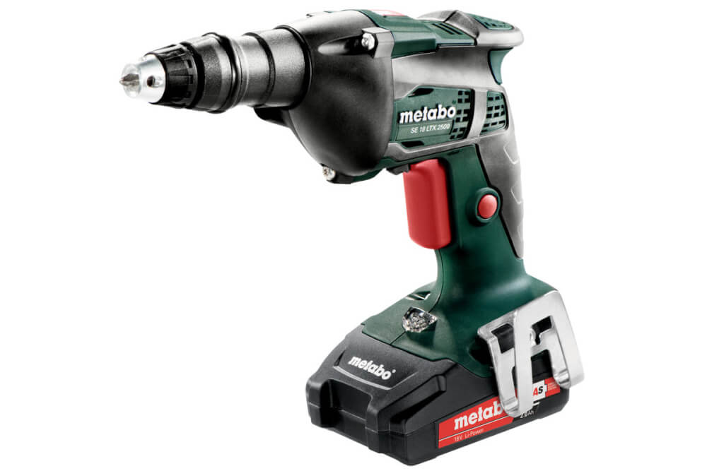 Шуруповерт акк. для гипсокартона Metabo SE 18 LTX (620047500) 18В, 2X2АЧ, Кейс