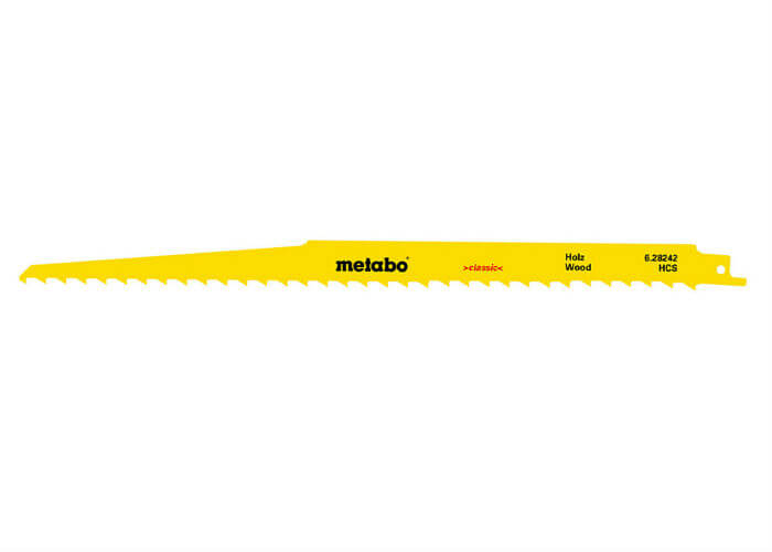 Полотно для сабельной пилы 300мм METABO S1617K (628242000), 5шт.