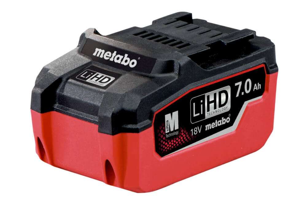 Аккумулятор METABO LiHD 18.0V 7.0Ah Li-Ion (625345000)