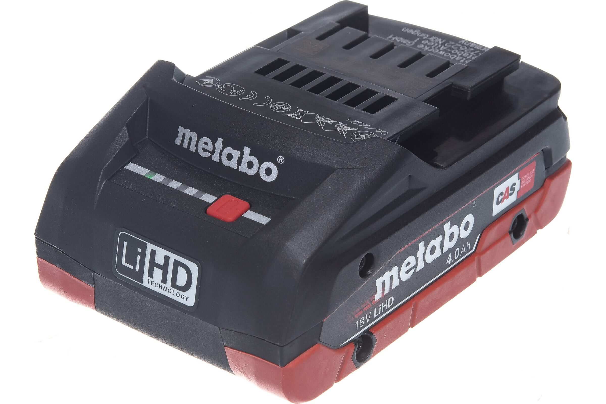 Аккумулятор METABO LiHD 18.0V 4.0Ah Li-Ion (625367000_ГАР)