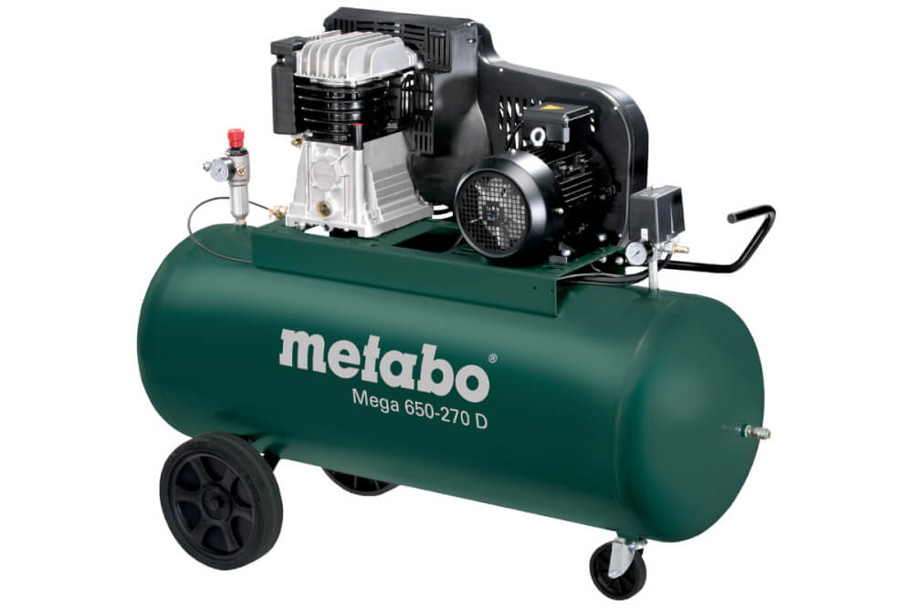 Компрессор ременной Metabo Mega 650-270 D (601543000)