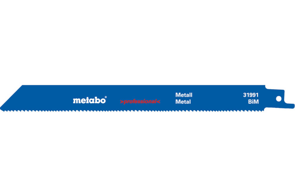 Полотно для сабельной пилы 200мм METABO S1025VF (631991000), 5шт.