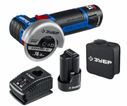 Шлифмашина угловая аккумуляторная ЗУБР AB-76-22