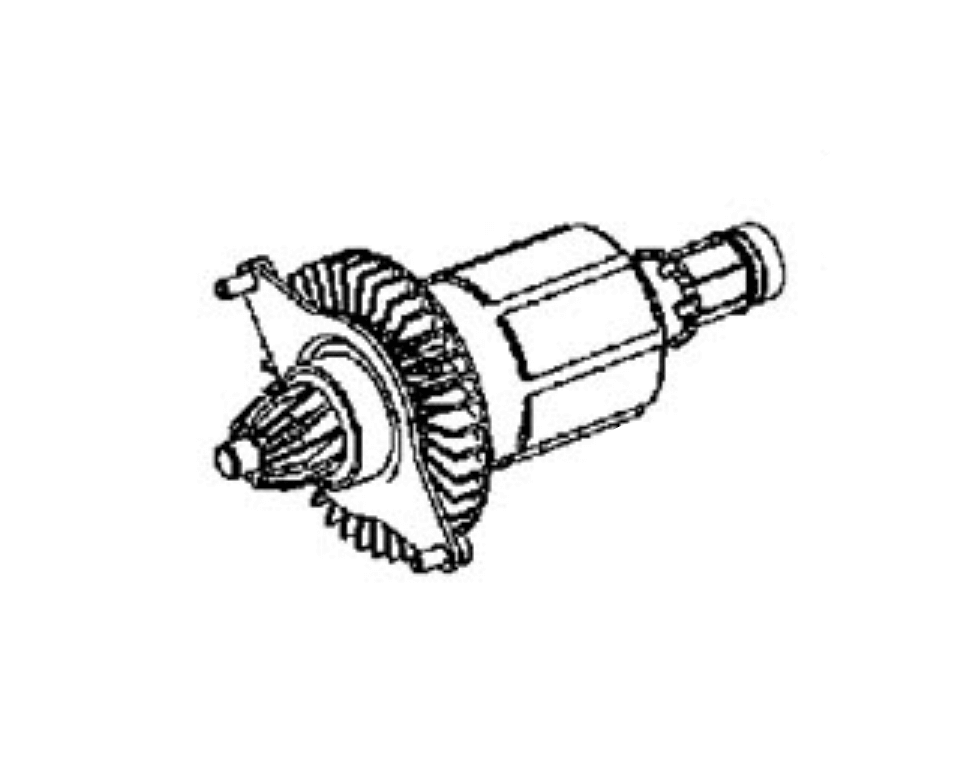Ротор в сборе Metabo 316061840
