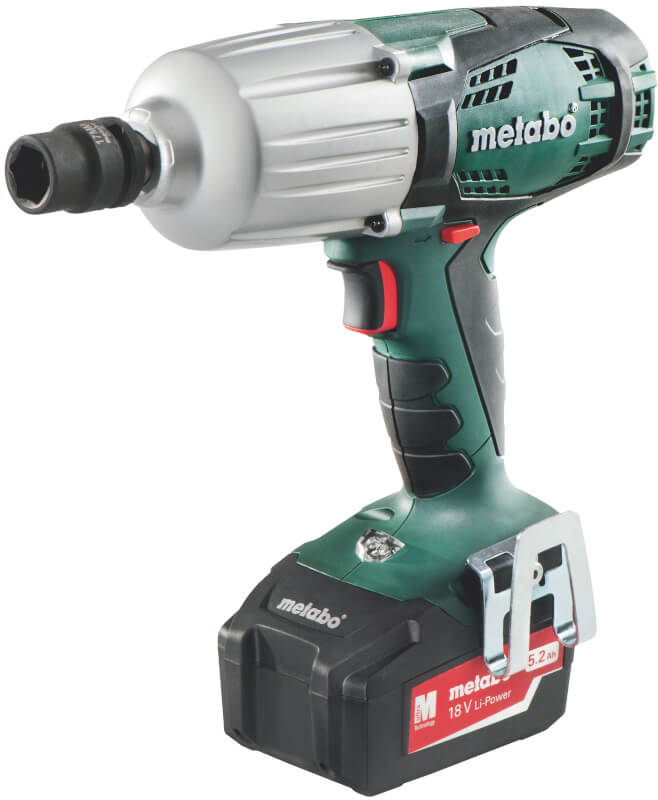 Гайковерт Metabo SSW 18 LTX 600 (602198650) 600Нм, 18В, 2X5.2АЧ, КЕЙС