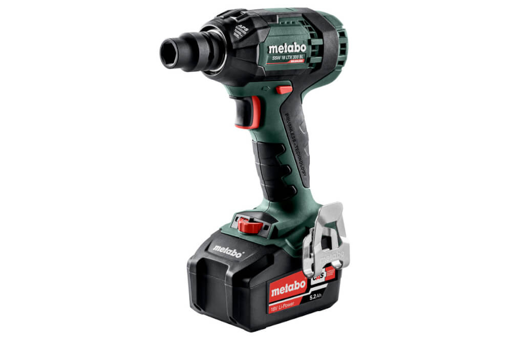 Гайковерт Metabo SSW 18 LTX 300 BL (602395650) 300Нм, 18В, 2X5.2АЧ, КЕЙС