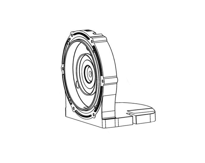 Основание насоса, суппорт Metabo 315418470 для HWW3300/25G