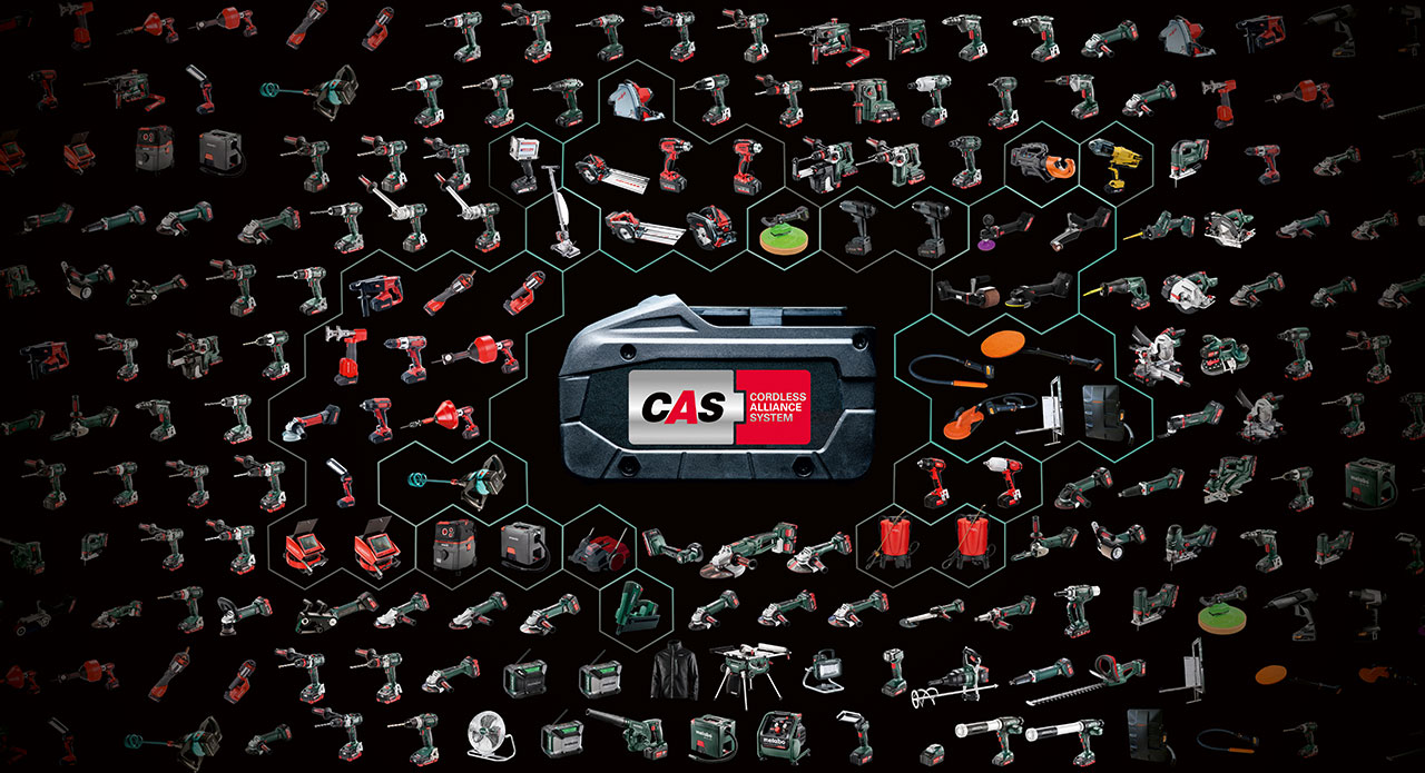 CAS - один аккумулятор для всех приборов!